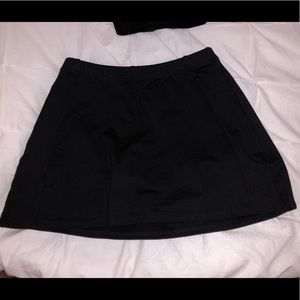Black cheer skirt